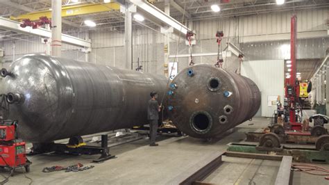 non nuclear pressure vessel fabrication